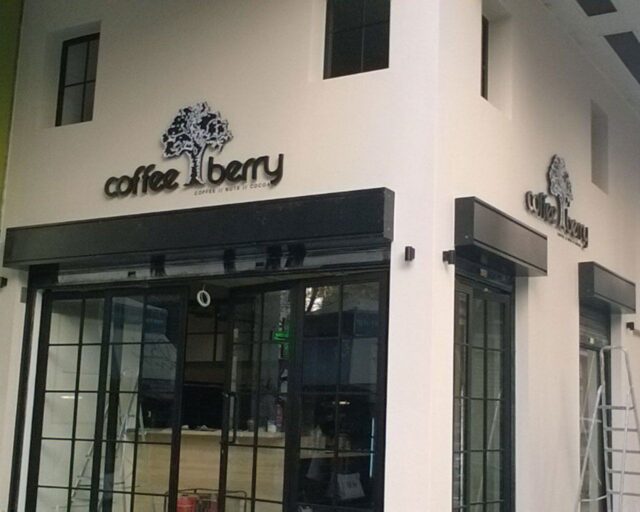 Κατασκευή Καφέ Coffee Berry στην Πατησίων