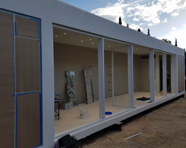 Μετατροπή container σε κατάστημα